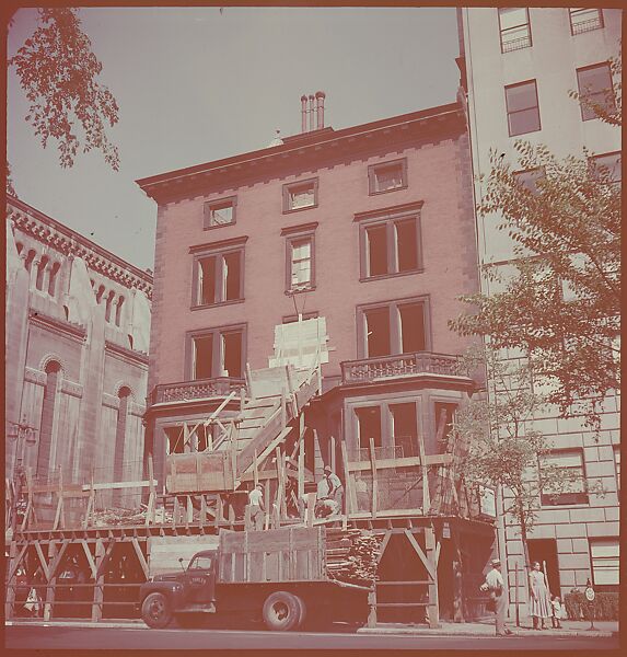 [101 Views and Details of Demolition Sites, New York City, for Fortune Article "The Wreckers"], Walker Evans (American, St. Louis, Missouri 1903–1975 New Haven, Connecticut), Color film transparency