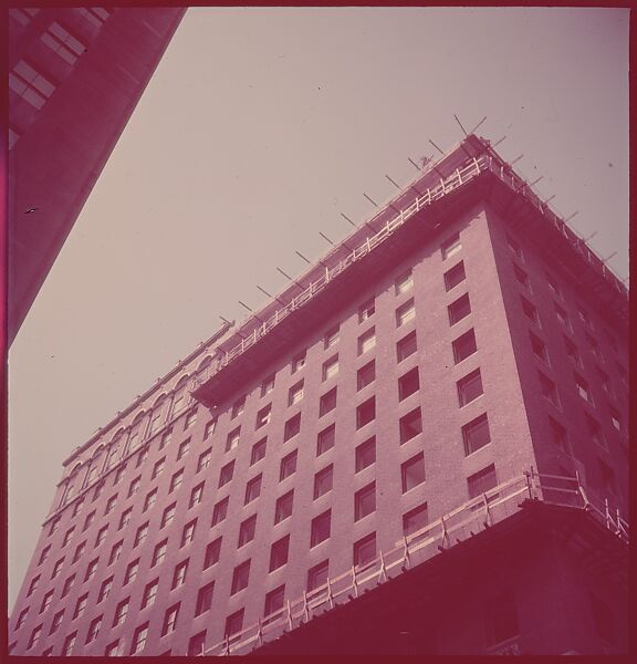 [101 Views and Details of Demolition Sites, New York City, for Fortune Article "The Wreckers"], Walker Evans (American, St. Louis, Missouri 1903–1975 New Haven, Connecticut), Color film transparency