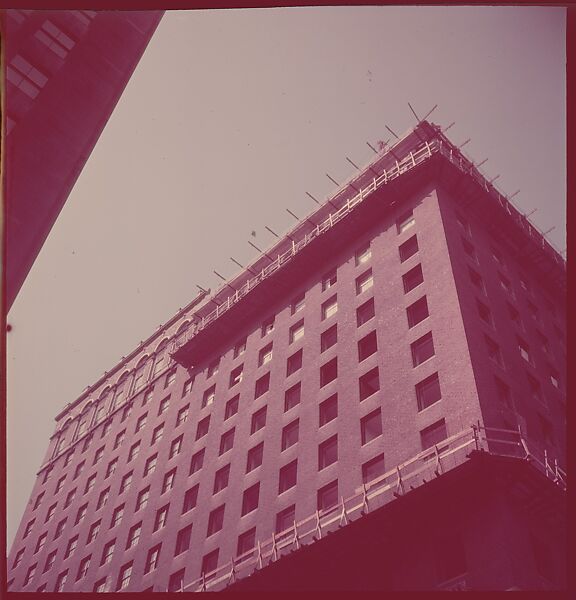 [101 Views and Details of Demolition Sites, New York City, for Fortune Article "The Wreckers"], Walker Evans (American, St. Louis, Missouri 1903–1975 New Haven, Connecticut), Color film transparency