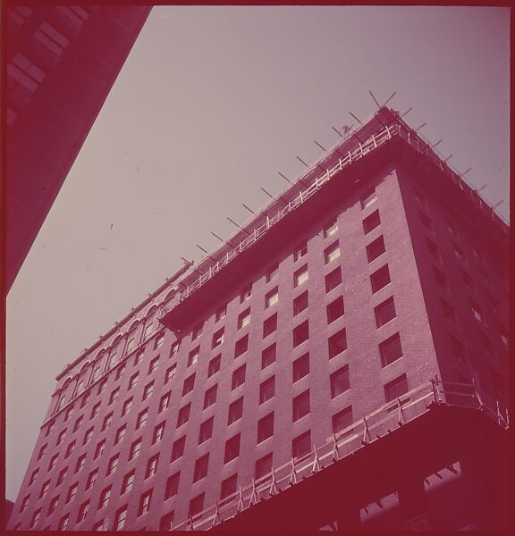 [101 Views and Details of Demolition Sites, New York City, for Fortune Article "The Wreckers"], Walker Evans (American, St. Louis, Missouri 1903–1975 New Haven, Connecticut), Color film transparency