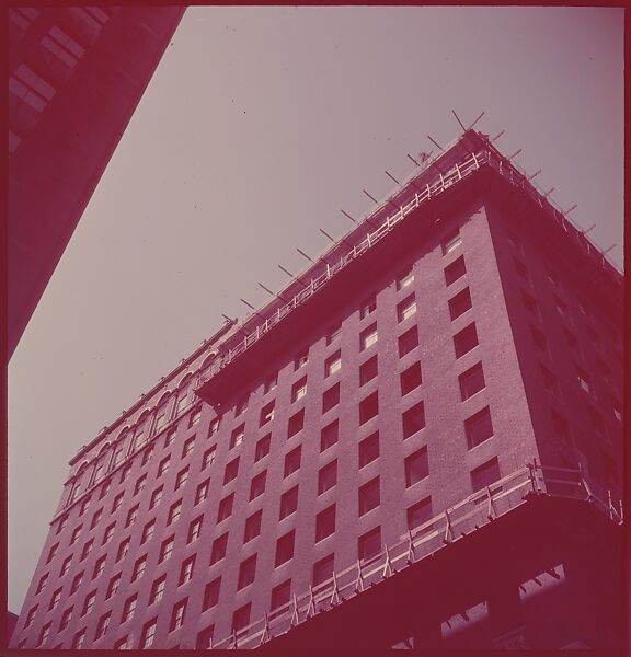 [101 Views and Details of Demolition Sites, New York City, for Fortune Article "The Wreckers"], Walker Evans (American, St. Louis, Missouri 1903–1975 New Haven, Connecticut), Color film transparency