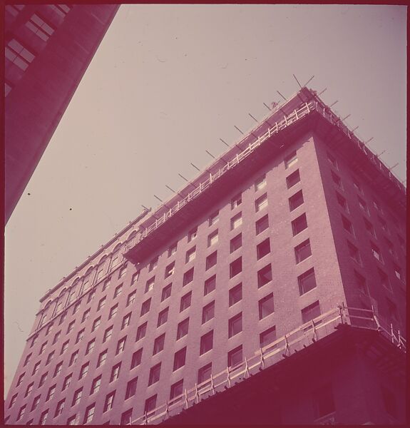 [101 Views and Details of Demolition Sites, New York City, for Fortune Article "The Wreckers"], Walker Evans (American, St. Louis, Missouri 1903–1975 New Haven, Connecticut), Color film transparency