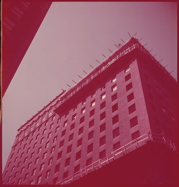 [101 Views and Details of Demolition Sites, New York City, for Fortune Article "The Wreckers"], Walker Evans (American, St. Louis, Missouri 1903–1975 New Haven, Connecticut), Color film transparency