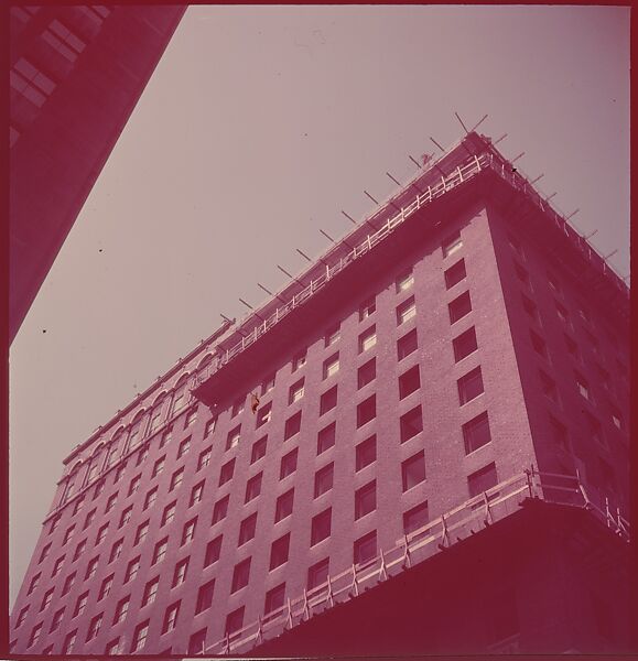 [101 Views and Details of Demolition Sites, New York City, for Fortune Article "The Wreckers"], Walker Evans (American, St. Louis, Missouri 1903–1975 New Haven, Connecticut), Color film transparency