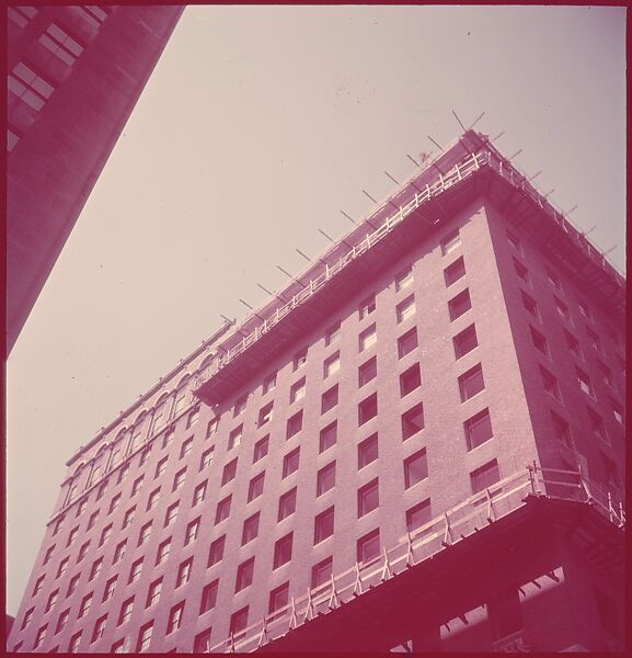 [101 Views and Details of Demolition Sites, New York City, for Fortune Article "The Wreckers"], Walker Evans (American, St. Louis, Missouri 1903–1975 New Haven, Connecticut), Color film transparency