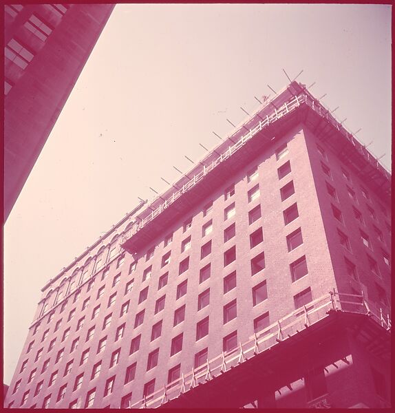 [101 Views and Details of Demolition Sites, New York City, for Fortune Article "The Wreckers"], Walker Evans (American, St. Louis, Missouri 1903–1975 New Haven, Connecticut), Color film transparency