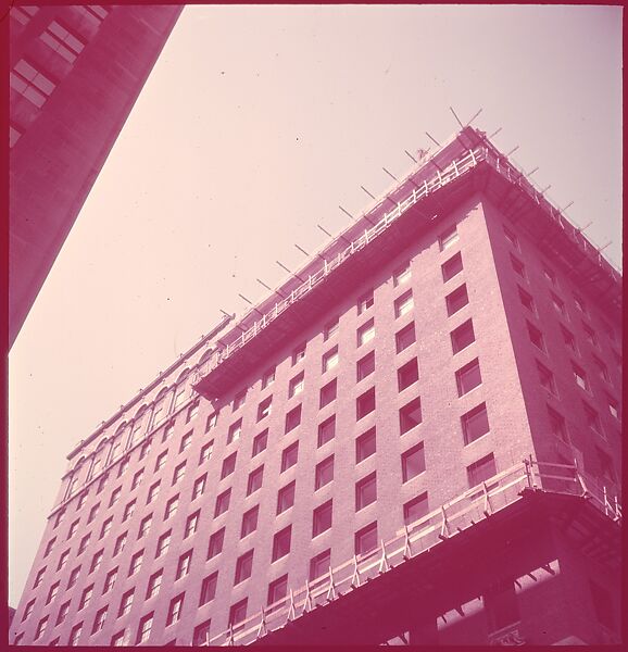 [101 Views and Details of Demolition Sites, New York City, for Fortune Article "The Wreckers"], Walker Evans (American, St. Louis, Missouri 1903–1975 New Haven, Connecticut), Color film transparency
