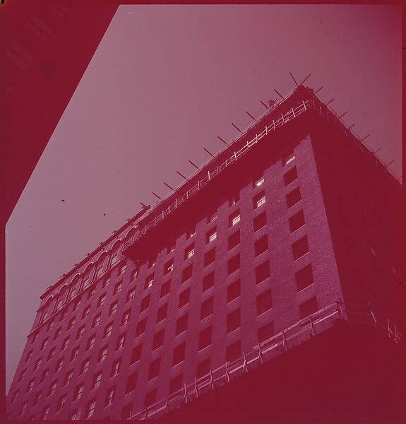 [101 Views and Details of Demolition Sites, New York City, for Fortune Article "The Wreckers"], Walker Evans (American, St. Louis, Missouri 1903–1975 New Haven, Connecticut), Color film transparency