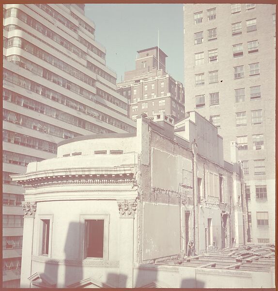 [101 Views and Details of Demolition Sites, New York City, for Fortune Article "The Wreckers"], Walker Evans (American, St. Louis, Missouri 1903–1975 New Haven, Connecticut), Color film transparency