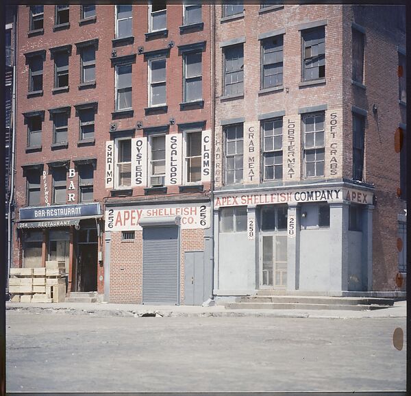 [101 Views and Details of Demolition Sites, New York City, for Fortune Article "The Wreckers"], Walker Evans (American, St. Louis, Missouri 1903–1975 New Haven, Connecticut), Color film transparency