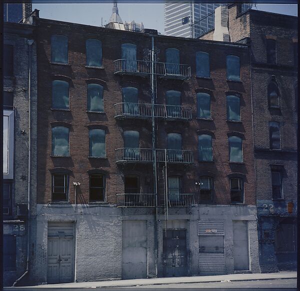 [101 Views and Details of Demolition Sites, New York City, for Fortune Article "The Wreckers"], Walker Evans (American, St. Louis, Missouri 1903–1975 New Haven, Connecticut), Color film transparency