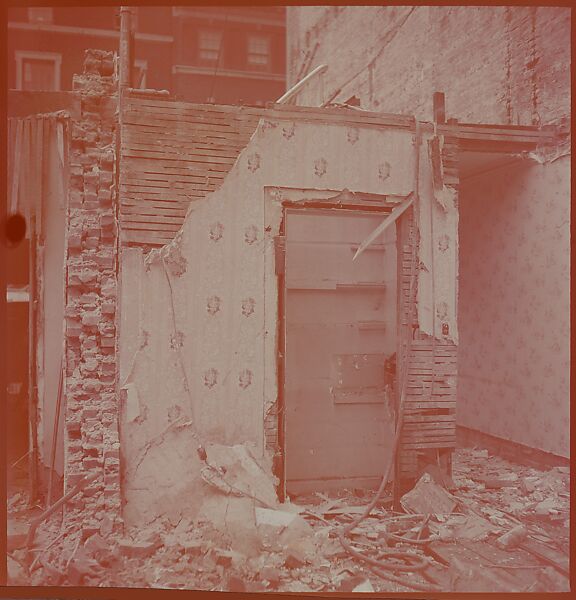 [101 Views and Details of Demolition Sites, New York City, for Fortune Article "The Wreckers"], Walker Evans (American, St. Louis, Missouri 1903–1975 New Haven, Connecticut), Color film transparency