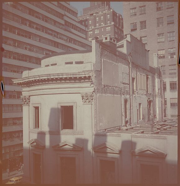 [101 Views and Details of Demolition Sites, New York City, for Fortune Article "The Wreckers"], Walker Evans (American, St. Louis, Missouri 1903–1975 New Haven, Connecticut), Color film transparency