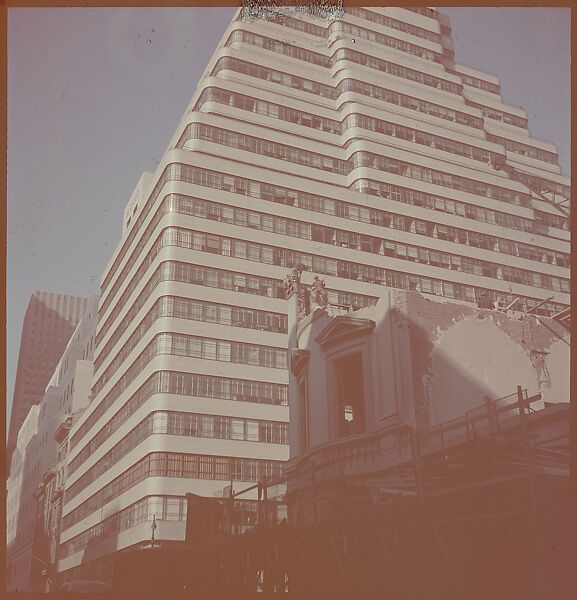 [101 Views and Details of Demolition Sites, New York City, for Fortune Article "The Wreckers"], Walker Evans (American, St. Louis, Missouri 1903–1975 New Haven, Connecticut), Color film transparency