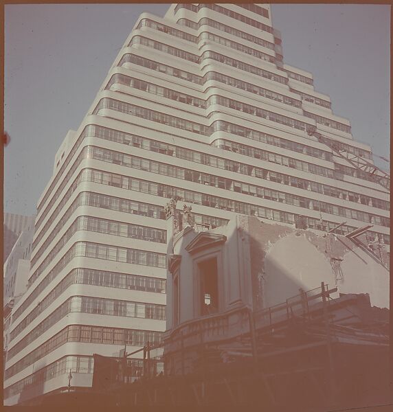[101 Views and Details of Demolition Sites, New York City, for Fortune Article "The Wreckers"], Walker Evans (American, St. Louis, Missouri 1903–1975 New Haven, Connecticut), Color film transparency