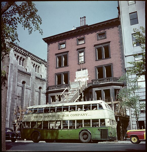 [101 Views and Details of Demolition Sites, New York City, for Fortune Article "The Wreckers"], Walker Evans (American, St. Louis, Missouri 1903–1975 New Haven, Connecticut), Color film transparency 