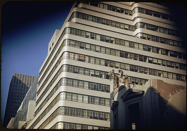 [41 Views and Details of Demolition Sites, Portraits of Wreckers, New York City, for Fortune Article "The Wreckers"], Walker Evans (American, St. Louis, Missouri 1903–1975 New Haven, Connecticut), Color film transparency