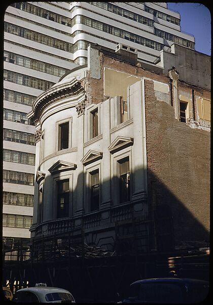 [41 Views and Details of Demolition Sites, Portraits of Wreckers, New York City, for Fortune Article "The Wreckers"], Walker Evans (American, St. Louis, Missouri 1903–1975 New Haven, Connecticut), Color film transparency