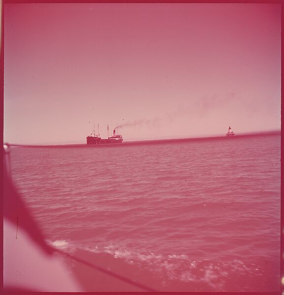 [87 River Scenes, for Fortune Article "Chicago River: The Creek That Made a City Grow"], Walker Evans (American, St. Louis, Missouri 1903–1975 New Haven, Connecticut), Color film transparency