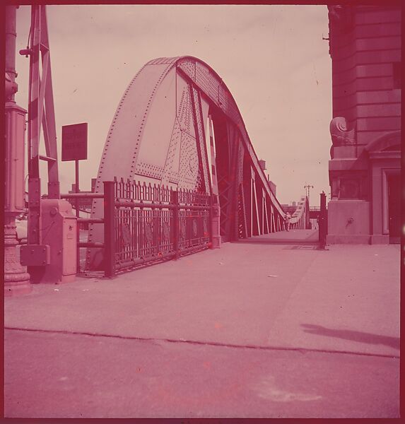 [87 River Scenes, for Fortune Article "Chicago River: The Creek That Made a City Grow"], Walker Evans (American, St. Louis, Missouri 1903–1975 New Haven, Connecticut), Color film transparency