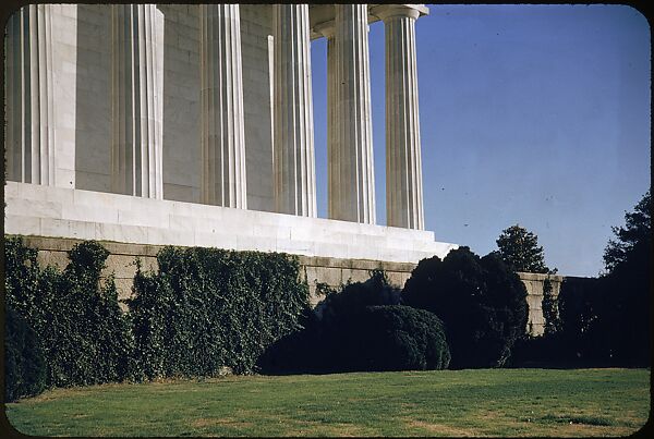 [76 Views of Washington, D.C., for Fortune Article "Imperial Washington"], Walker Evans (American, St. Louis, Missouri 1903–1975 New Haven, Connecticut), Color film transparency