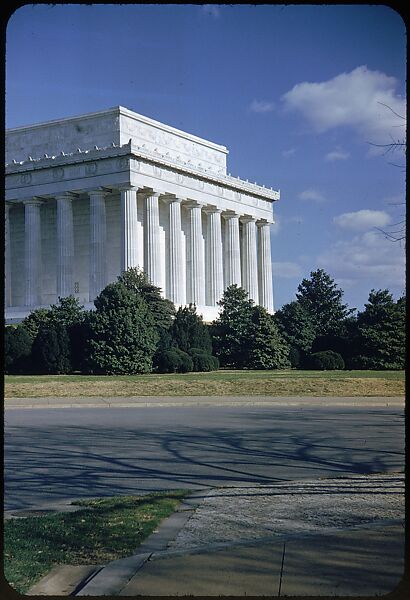 [76 Views of Washington, D.C., for Fortune Article "Imperial Washington"], Walker Evans (American, St. Louis, Missouri 1903–1975 New Haven, Connecticut), Color film transparency