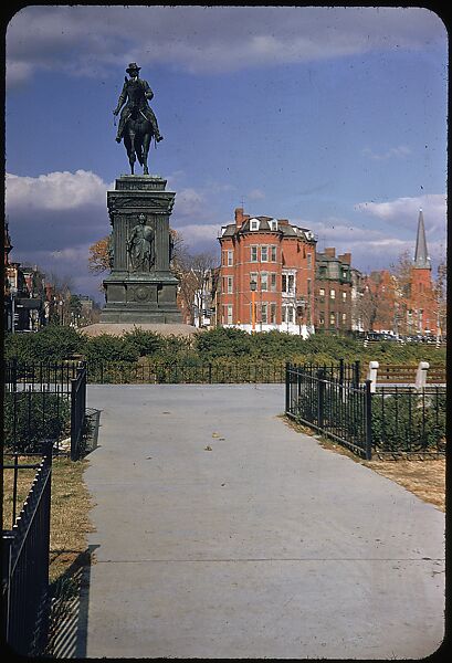 [76 Views of Washington, D.C., for Fortune Article "Imperial Washington"], Walker Evans (American, St. Louis, Missouri 1903–1975 New Haven, Connecticut), Color film transparency