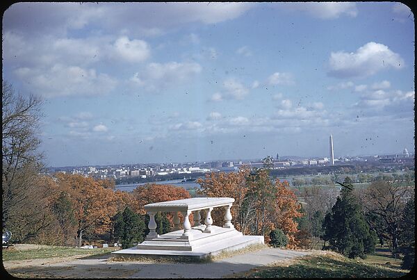 [76 Views of Washington, D.C., for Fortune Article "Imperial Washington"], Walker Evans (American, St. Louis, Missouri 1903–1975 New Haven, Connecticut), Color film transparency