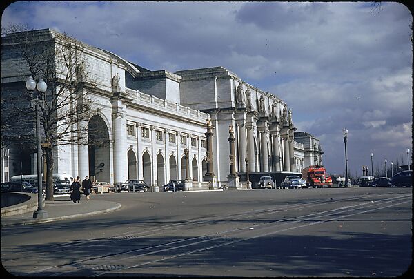[76 Views of Washington, D.C., for Fortune Article "Imperial Washington"], Walker Evans (American, St. Louis, Missouri 1903–1975 New Haven, Connecticut), Color film transparency