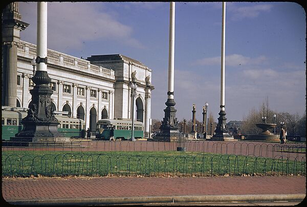 [76 Views of Washington, D.C., for Fortune Article "Imperial Washington"], Walker Evans (American, St. Louis, Missouri 1903–1975 New Haven, Connecticut), Color film transparency