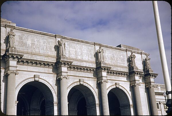 [76 Views of Washington, D.C., for Fortune Article "Imperial Washington"], Walker Evans (American, St. Louis, Missouri 1903–1975 New Haven, Connecticut), Color film transparency