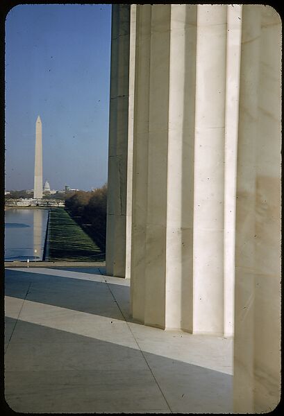 [76 Views of Washington, D.C., for Fortune Article "Imperial Washington"], Walker Evans (American, St. Louis, Missouri 1903–1975 New Haven, Connecticut), Color film transparency