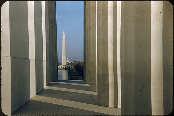 [76 Views of Washington, D.C., for Fortune Article "Imperial Washington"], Walker Evans (American, St. Louis, Missouri 1903–1975 New Haven, Connecticut), Color film transparency
