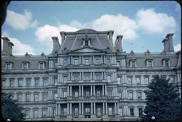 [76 Views of Washington, D.C., for Fortune Article "Imperial Washington"], Walker Evans (American, St. Louis, Missouri 1903–1975 New Haven, Connecticut), Color film transparency