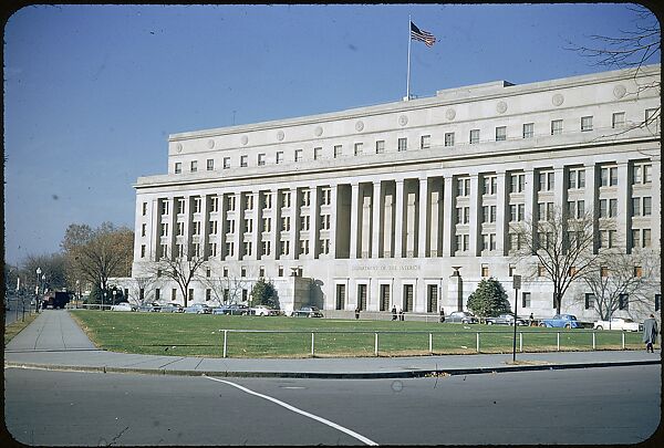 [76 Views of Washington, D.C., for Fortune Article "Imperial Washington"], Walker Evans (American, St. Louis, Missouri 1903–1975 New Haven, Connecticut), Color film transparency