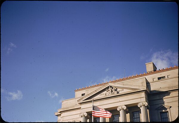 [76 Views of Washington, D.C., for Fortune Article "Imperial Washington"], Walker Evans (American, St. Louis, Missouri 1903–1975 New Haven, Connecticut), Color film transparency