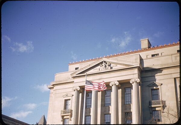 [76 Views of Washington, D.C., for Fortune Article "Imperial Washington"], Walker Evans (American, St. Louis, Missouri 1903–1975 New Haven, Connecticut), Color film transparency