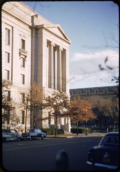 [76 Views of Washington, D.C., for Fortune Article "Imperial Washington"], Walker Evans (American, St. Louis, Missouri 1903–1975 New Haven, Connecticut), Color film transparency