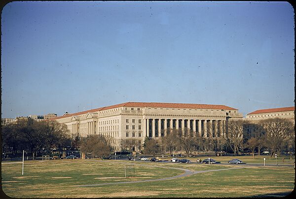[76 Views of Washington, D.C., for Fortune Article "Imperial Washington"], Walker Evans (American, St. Louis, Missouri 1903–1975 New Haven, Connecticut), Color film transparency