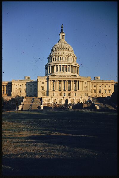 [76 Views of Washington, D.C., for Fortune Article "Imperial Washington"], Walker Evans (American, St. Louis, Missouri 1903–1975 New Haven, Connecticut), Color film transparency