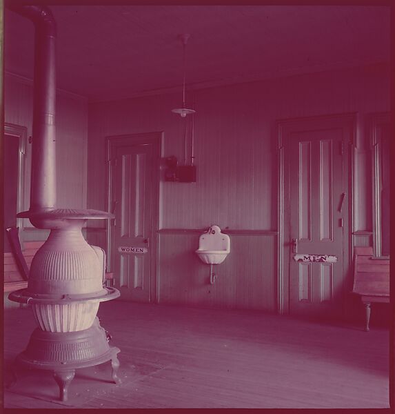 [464 Interior and Exterior Views of Railroad Station Depots, for Fortune Article "The U.S. Depot"], Walker Evans (American, St. Louis, Missouri 1903–1975 New Haven, Connecticut), Color film transparency