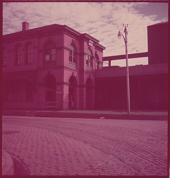 [464 Interior and Exterior Views of Railroad Station Depots, for Fortune Article "The U.S. Depot"], Walker Evans (American, St. Louis, Missouri 1903–1975 New Haven, Connecticut), Color film transparency