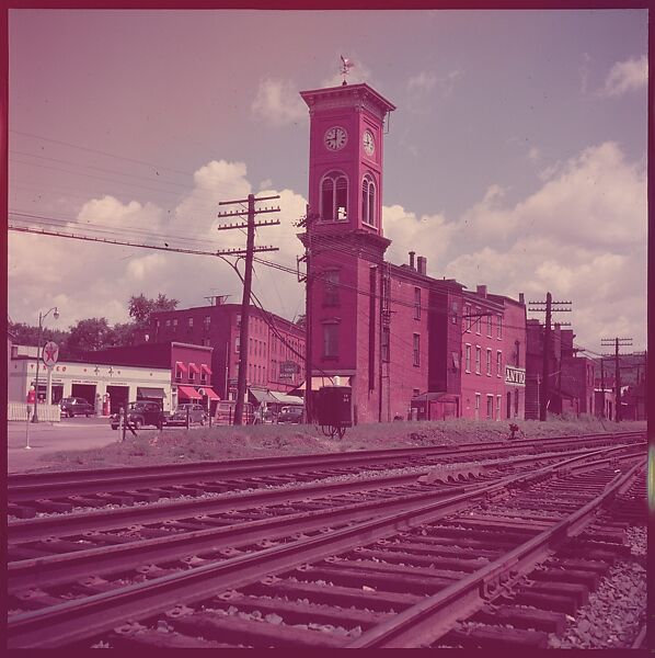 [464 Interior and Exterior Views of Railroad Station Depots, for Fortune Article "The U.S. Depot"], Walker Evans (American, St. Louis, Missouri 1903–1975 New Haven, Connecticut), Color film transparency