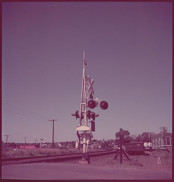 [464 Interior and Exterior Views of Railroad Station Depots, for Fortune Article "The U.S. Depot"], Walker Evans (American, St. Louis, Missouri 1903–1975 New Haven, Connecticut), Color film transparency