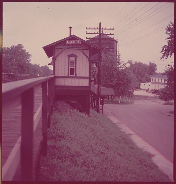 [464 Interior and Exterior Views of Railroad Station Depots, for Fortune Article "The U.S. Depot"], Walker Evans (American, St. Louis, Missouri 1903–1975 New Haven, Connecticut), Color film transparency
