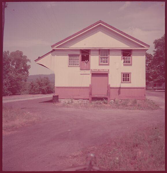 [464 Interior and Exterior Views of Railroad Station Depots, for Fortune Article "The U.S. Depot"], Walker Evans (American, St. Louis, Missouri 1903–1975 New Haven, Connecticut), Color film transparency