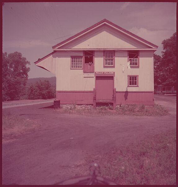 [464 Interior and Exterior Views of Railroad Station Depots, for Fortune Article "The U.S. Depot"], Walker Evans (American, St. Louis, Missouri 1903–1975 New Haven, Connecticut), Color film transparency