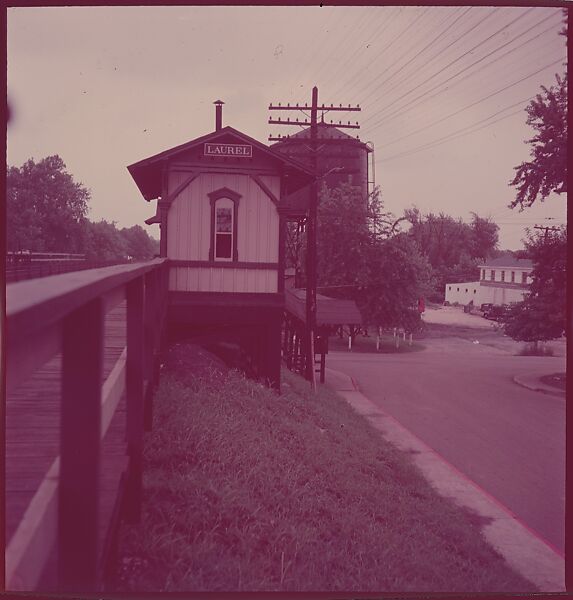 [464 Interior and Exterior Views of Railroad Station Depots, for Fortune Article "The U.S. Depot"], Walker Evans (American, St. Louis, Missouri 1903–1975 New Haven, Connecticut), Color film transparency