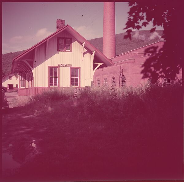 [464 Interior and Exterior Views of Railroad Station Depots, for Fortune Article "The U.S. Depot"], Walker Evans (American, St. Louis, Missouri 1903–1975 New Haven, Connecticut), Color film transparency