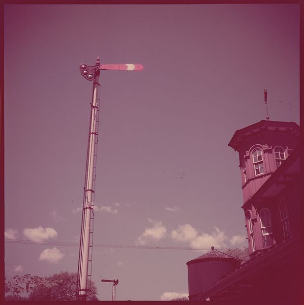[464 Interior and Exterior Views of Railroad Station Depots, for Fortune Article "The U.S. Depot"], Walker Evans (American, St. Louis, Missouri 1903–1975 New Haven, Connecticut), Color film transparency